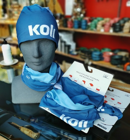Koli tuubihuivi Koli Shop Retkitupa Kuva: Koli-tuubihuivi Koli Shop Retkituvalla.